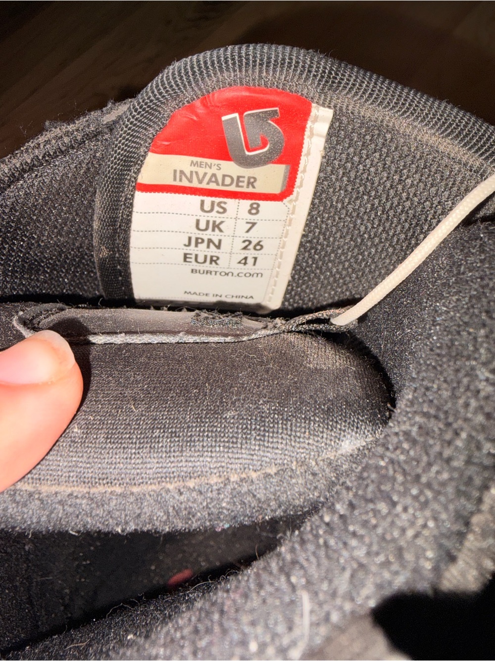 Burton Black Invader Snowboard Boots - Picture 3 of 11